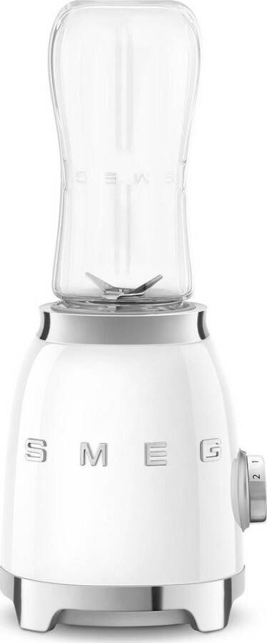 Smeg PBF01WHEU Personal blender Wit 600 ml 300W Jaren '50 incl. 2 Bottle-to-go - Foto 3