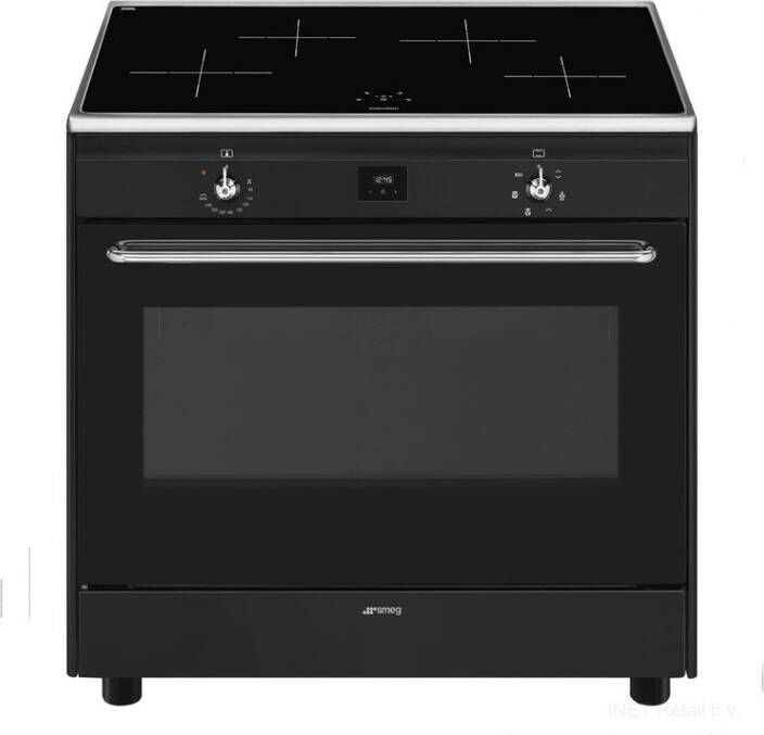 Smeg Fornuis CG90IANT9 | Inductiefornuizen | Keuken&Koken Fornuizen | 8017709288716