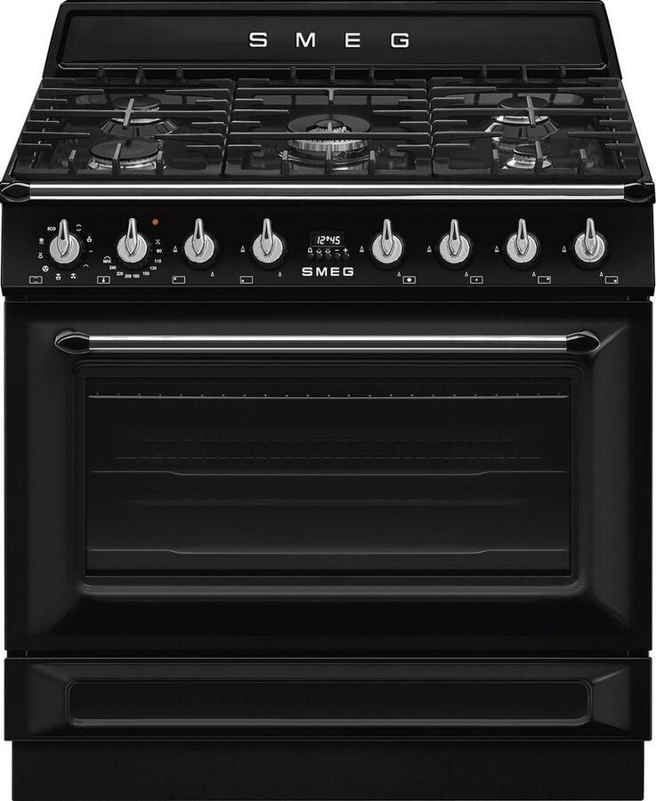 Smeg Gasfornuis TR90GMBL | Gasfornuizen | 8017709344788