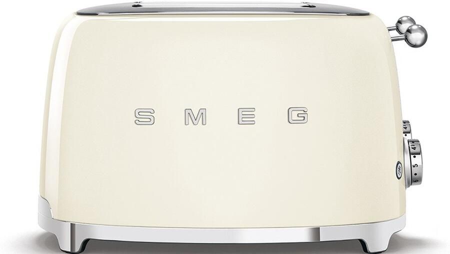 Smeg TSF03CREU Broodrooster Crème 4x4 2000W 6 niveaus - Foto 2