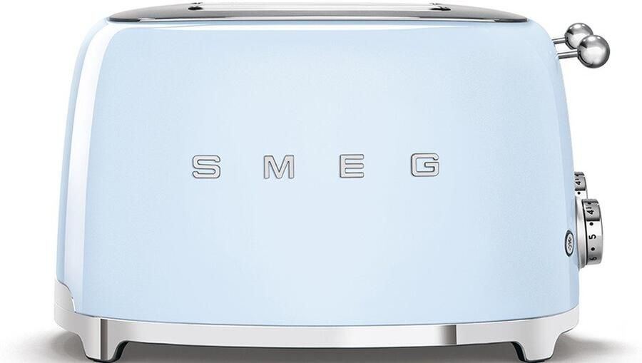 Smeg TSF03PBEU Broodrooster Pastelblauw- 4x4 2000W 6 niveaus - Foto 3