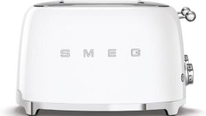 Smeg TSF03WHEU Broodrooster Wit 4x4 2000W 6 niveaus
