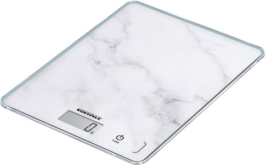 Soehnle Keukenweegschaal Page Compact 300 Marble Draagvermogen 5 kg 1 g nauwkeurige opsplitsing - Foto 8