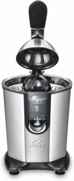 Solis Citrus Juicer 8453 Citruspers Sinaasappelpers Elektrisch Citroenpers Electrisch 160 Watt RVS Zilver - Foto 2