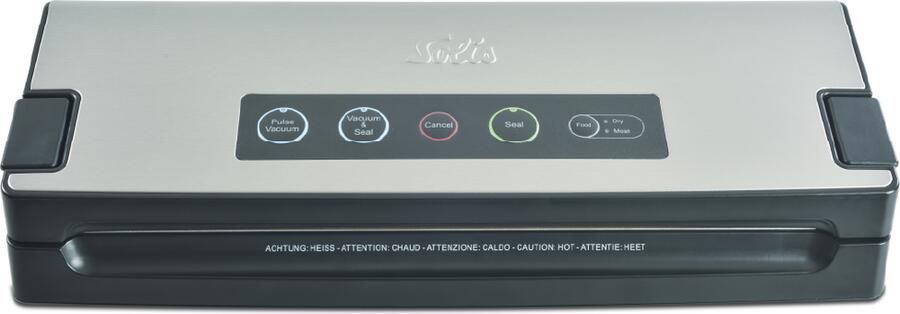 Solis Vac Premium 574 Vacumeermachine Vacuümmachine met Slangaansluiting Vacuüm Sealer Grijs - Foto 2