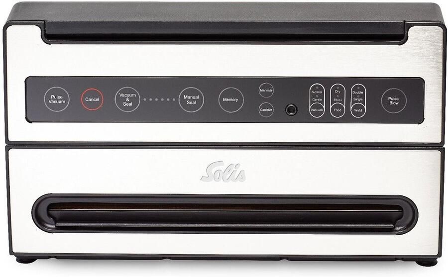 Solis VertiVac Plus 5703 Vacumeermachine Vacuümmachine met Geheugen- en Marineerfunctie Zilver - Foto 2