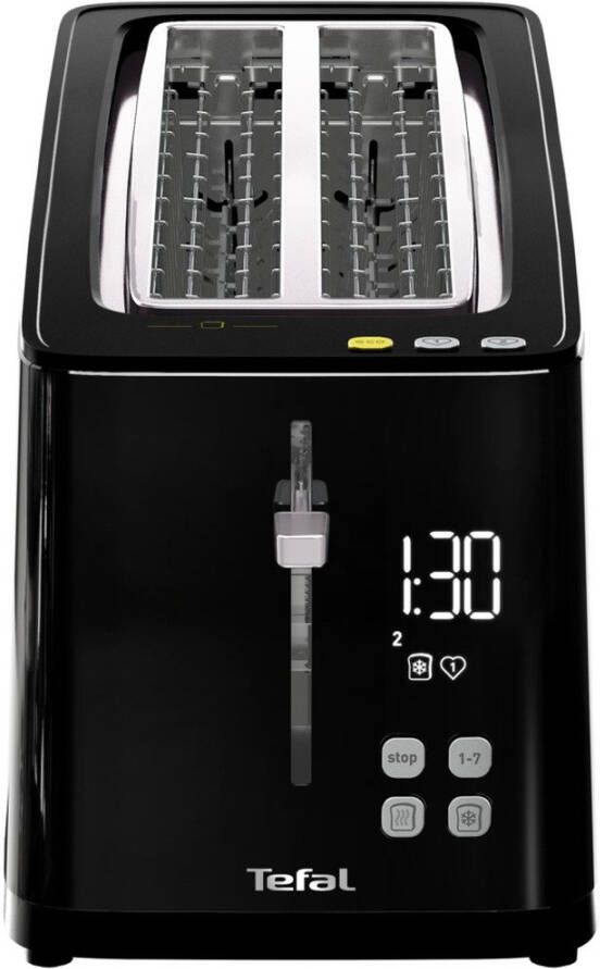 Tefal Smart & Light TL6408 Broodrooster XL 4 Sneden brood Digitaal Display 7 Bruiningsniveau's Uitneembare kruimellade - Foto 2