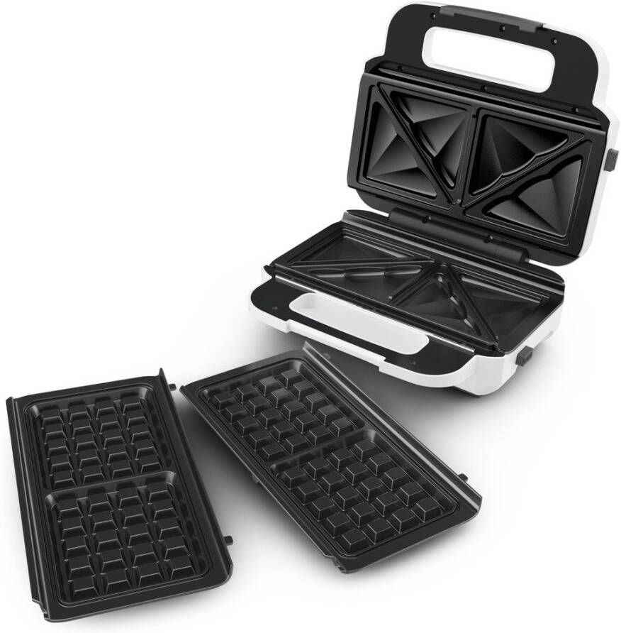 Tefal SW701110 Snack XL multifunctionele croque-apparatuur extra-worm en scheve verwijderbare platen verticale opslag - Foto 2
