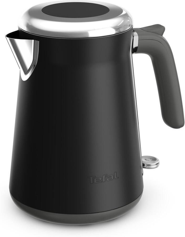 Krups Tefal Collection KI6668 Waterkoker 1 7L Stijlvol Retro Design 1-kopsindicator Automatische Uitschakeling 2400W Zwart - Foto 9