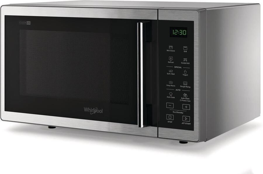Whirlpool Microgolf Cook25 25L 900W Grill MWP253SX | Microgolfovens | Keuken&Koken Microgolf&Ovens | 8003437861536
