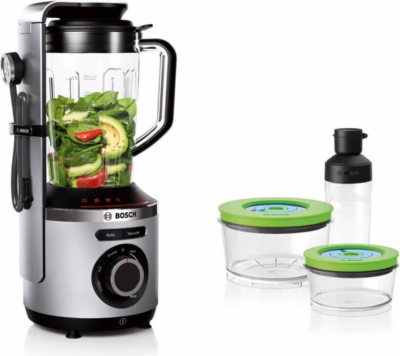 Bosch VitaPower Serie 8 MMBV625M Vacuümblender Zilver - Foto 3