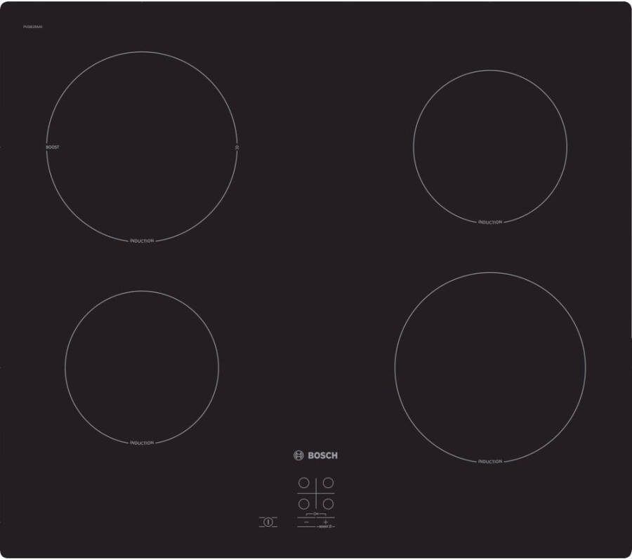 Bosch PUG61RAA5D Serie 2 Inbouw Inductiekookplaat 60 cm Power Boost: tot wel 35% meer vermogen voor sneller verwarmen op inductie - Foto 3