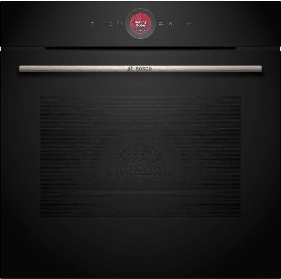 Bosch Serie 8 HBG7341B1 Inbouwoven 71L Touchbediening Energieklasse A+ Zwart