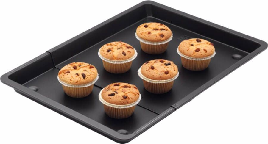 AEG M9OOET10 uitschuifbare bakplaat voor oven Universeel en verstelbaar Ovenplaat rechthoek - Foto 2