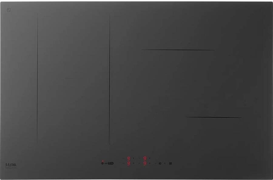 ETNA KIF680DS Matte inductiekookplaat 1 2 fasen (80 cm)