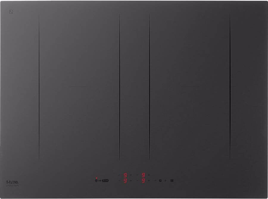 ETNA KIF672DS Matte inductiekookplaat 1 2 fasen (70 cm)