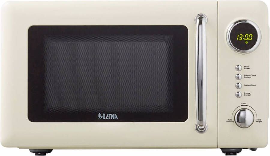 ETNA SMV620BEI Retro Magnetron 20 liter Compact Stijlvol en Efficiënt met 12 Automatische Programma's - Foto 2