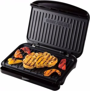George Foreman contactgrill Fit Grill medium 25810-56 (Zwart)