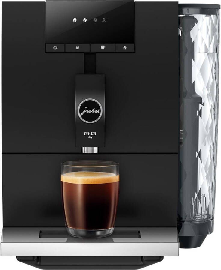 Jura Espresso ENA4 Full Metropolitan Zwart | Espressomachines | Keuken&Koken Koffie&Ontbijt | 7610917155019