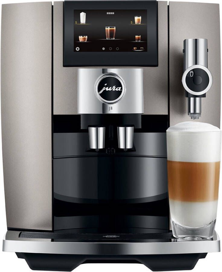 Jura Espresso J8 Midnight Zilver | Espressomachines | Keuken&Koken Koffie&Ontbijt | 7610917154715 - Foto 2