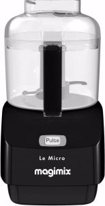 Magimix Micro Hakmolen Kruiden Pesto Mayonaise Dressing Sauzen Zwart