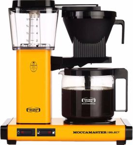 Moccamaster KBG Select Koffiezetapparaat Yellow Pepper – 5 jaar garantie