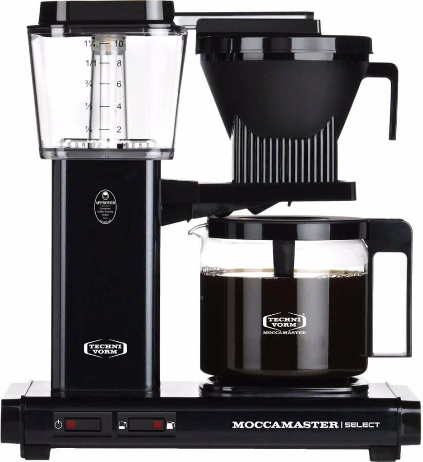 Moccamaster KBG Select Black | Filterkoffiezetapparaten | Keuken&Koken Koffie&Ontbijt | 8712072539877