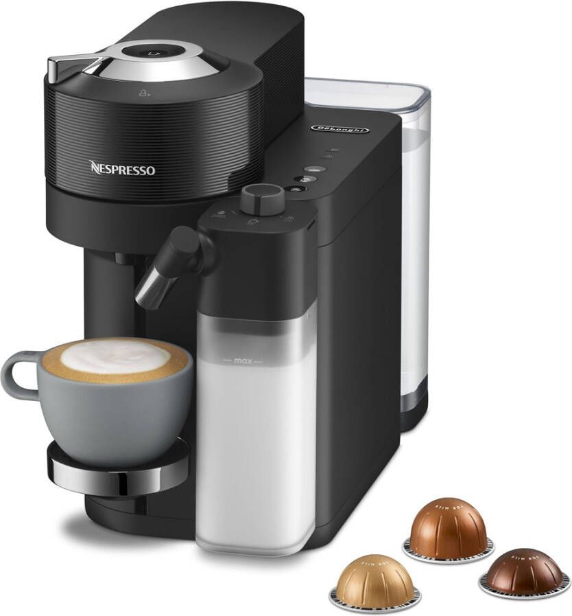 DeLonghi De'Longhi Nespresso Vertuo Lattissima Zwart | Capsulemachines | Keuken&Koken Koffie&Ontbijt | 8004399024854 - Foto 2