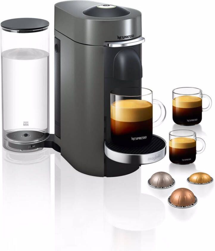 Nespresso Magimix koffieapparaat VertuoPlus Deluxe (Grijs) - Foto 2