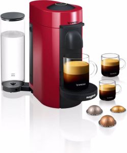 Nespresso Magimix koffieapparaat VertuoPlus (Rood)