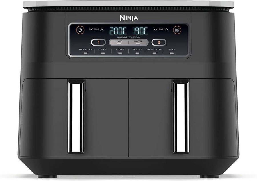 Ninja Foodi AF300EU heteluchtfriteuse XXL Twee Kookvakken 7.6 Liter 2400 Watt Dual Zone Technologie - Foto 6