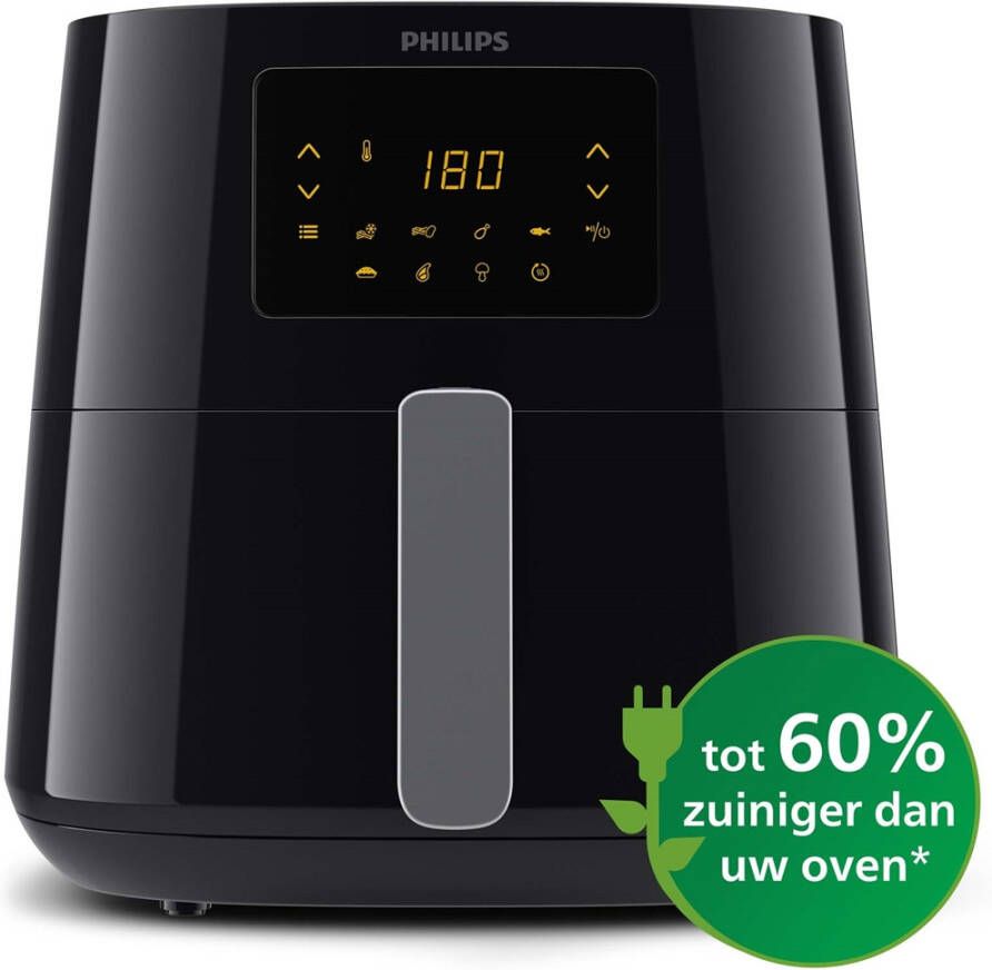 Philips Airfryer XL Essential HD9270 70 Heteluchtfriteuse met digitaal display Rapid Air-technologie zwart - Foto 2