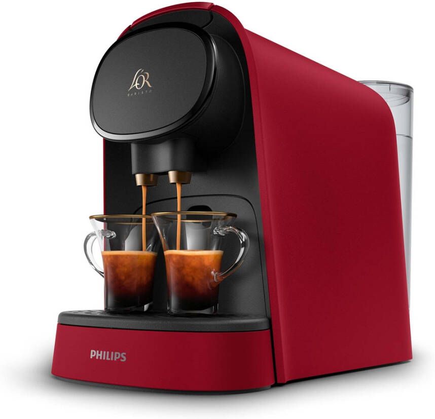 Philips L'Or Barista LM8012 55 Koffiecupmachine Rood Met 50 gratis capsules