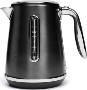 Sage the Soft Top Luxe Black Stainless Steel -Waterkoker