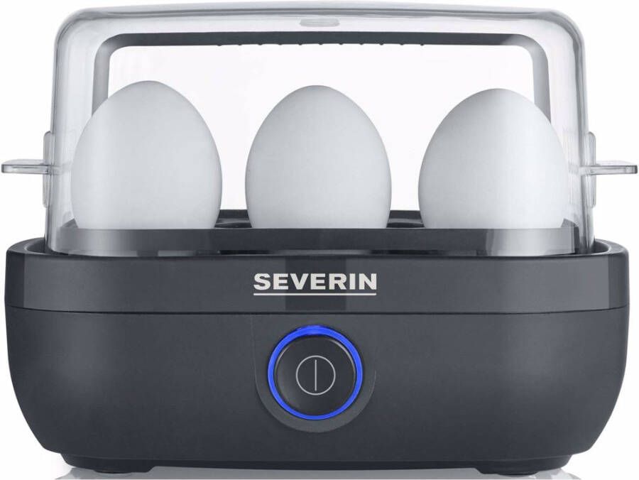 Severin EK 3165 Eierkoker electrisch 6 eieren zwart - Foto 2