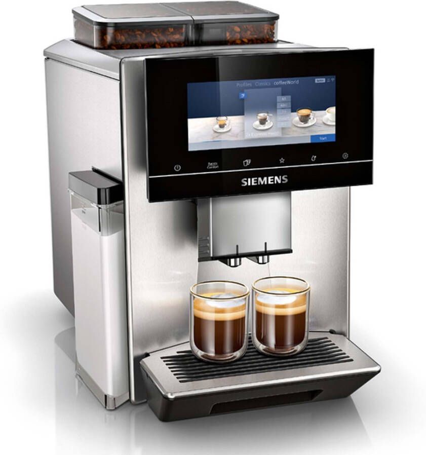 Siemens EQ900 TQ907R03 Volautomatische espressomachine 2 bonenreservoirs RVS - Foto 1