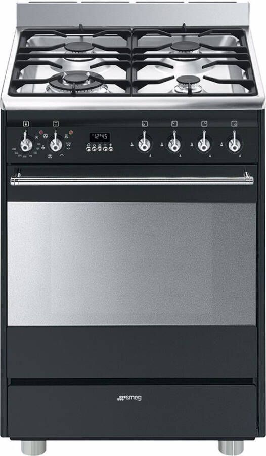 Smeg SNLK61MA9 Gasfornuis Antraciet - Foto 2