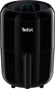 Tefal Airfryer EY3018 Easy Fry Compact Capaciteit: 1 6 L 6 kookprogramma's digitaal display timer gezond zonder vet olie knapperige patat Hot air Fryer voor 1-2 personen