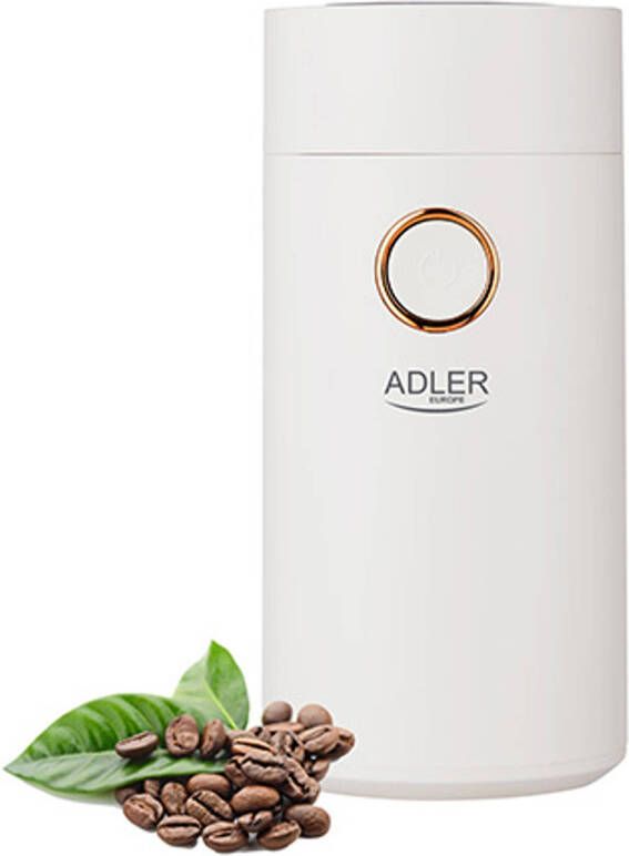 Adler AD 4446 WG Koffiemolen Wit goud - Foto 1