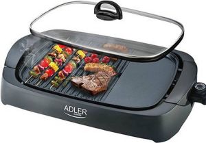 Adler AD 6610 Elektrische Grill non stick 2200 3000 watt