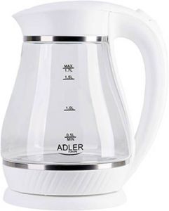 Adler Ad1274 Waterkoker Wit 1.7 Liter