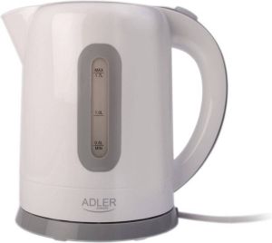 Adler Top choice Kunststof waterkoker met compact basisstation 2200 watt 1.7 liter