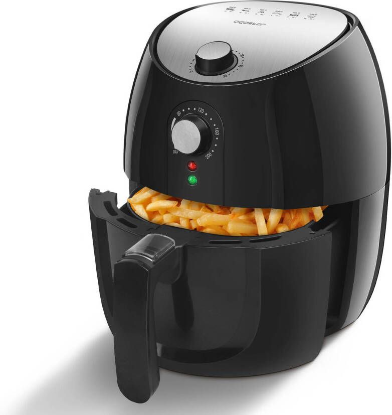 Aigostar Hayden Pro 30IBO Airfryer Hetelucht Friteuse 3.5L Zwart