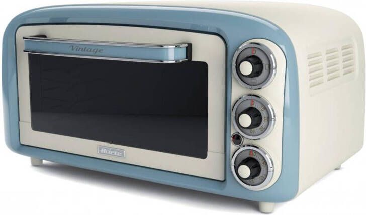 Ariete 979 Vintage vrijstaande oven 18 liter- timer- blauw