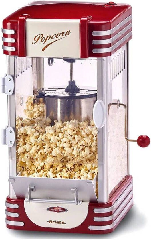 Merkloos Ariete Popcorn Machine Popper XL Ongeveer 4 Porties Per Keer Rood