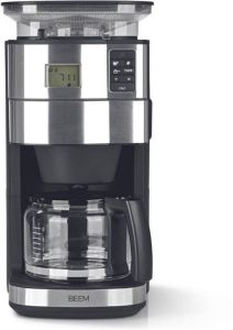 Beem Fresh Aroma-PERFECT II Glas Koffiezetapparaat voor bonen en filterkoffie – met glazen koffiepot koffieapparaat