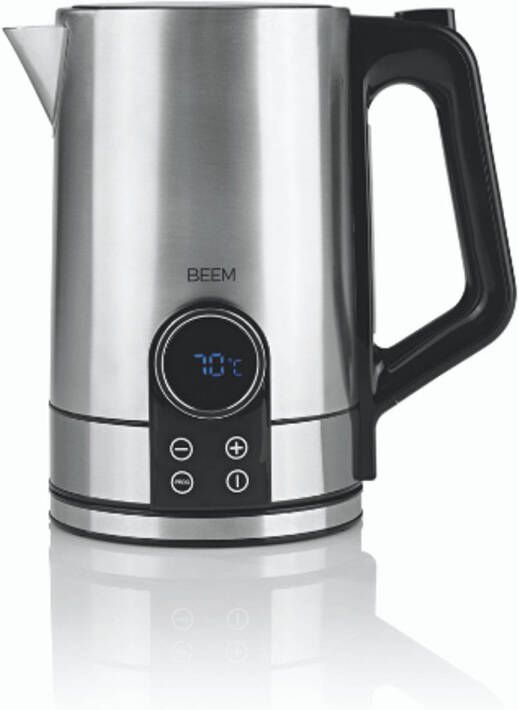 Beem Water Switch Deluxe waterkoker met individuele temperatuurselectie RVS 1 7L