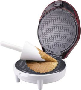 Garcia Pescara Beper P101CUD001- wafel ijscone en aluminium plaat antiaanbaklaag rood