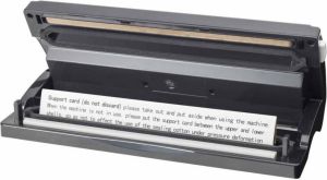 Bestron AVS501 Volautomatisch Vacuüm-Sealapparaat Zwart Zilver