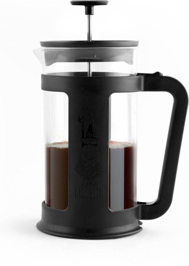 Bialetti Cafetiere Smart koffiezetapparaat zwart 8 kopjes handmatig